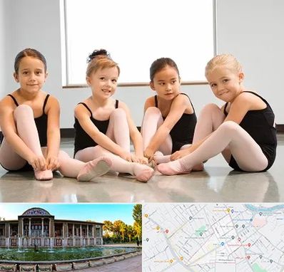 کلاس رقص باله در عفیف آباد شیراز