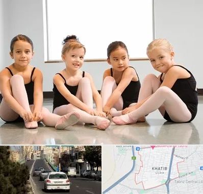 کلاس رقص باله در خطیب تبریز