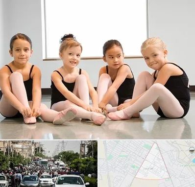 کلاس رقص باله در سیدی مشهد