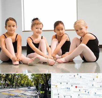 کلاس رقص باله در میرداماد 