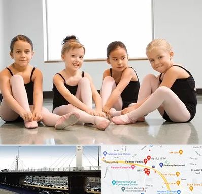 کلاس رقص باله در پارک وی 