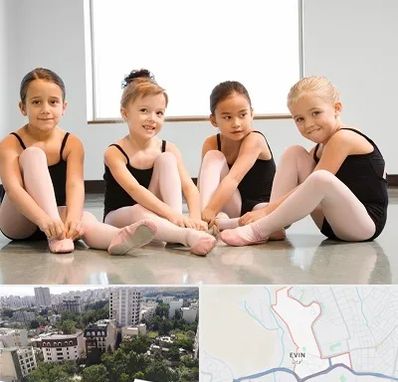 کلاس رقص باله در اوین