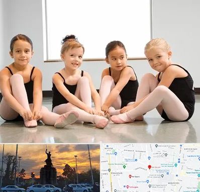 کلاس رقص باله در میدان حر 