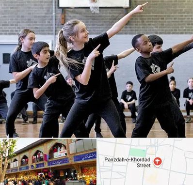 کلاس رقص عربی در 15 خرداد