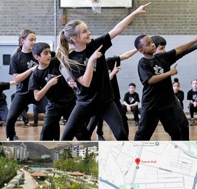 کلاس رقص عربی در بلوار تعاون