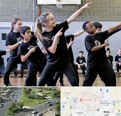 کلاس رقص عربی در شاهین ویلا کرج