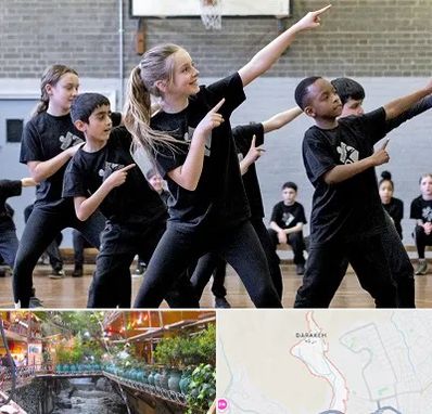 کلاس رقص عربی در درکه