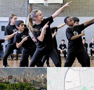 کلاس رقص عربی در جمشیدیه