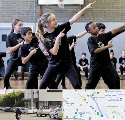 کلاس رقص عربی در قدوسی شرقی شیراز