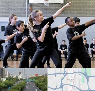 کلاس رقص عربی در توانیر