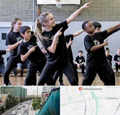 کلاس رقص عربی در بلوار فرحزادی