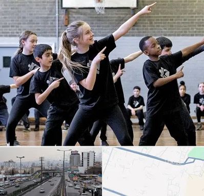 کلاس رقص عربی در بلوار ارتش