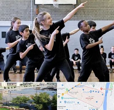 کلاس رقص عربی در گلستان اهواز