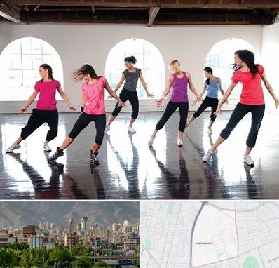 کلاس رقص اسپانیایی در جمشیدیه