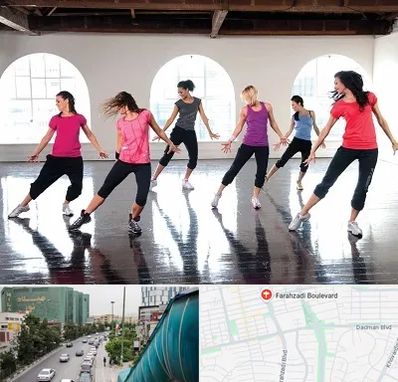 کلاس رقص اسپانیایی در بلوار فرحزادی