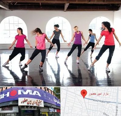 کلاس رقص اسپانیایی در امین حضور