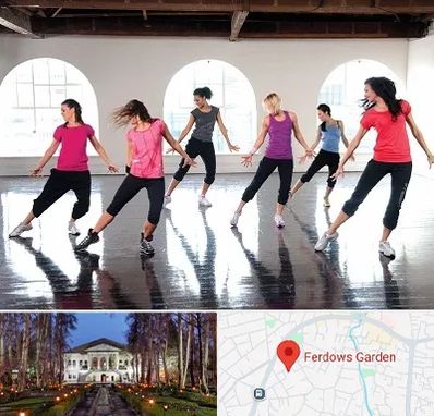 کلاس رقص اسپانیایی در باغ فردوس