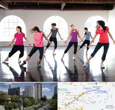 کلاس رقص اسپانیایی در اندرزگو