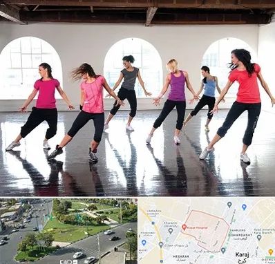 کلاس رقص اسپانیایی در شاهین ویلا کرج