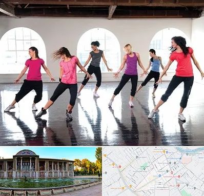 کلاس رقص اسپانیایی در عفیف آباد شیراز