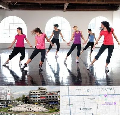 کلاس رقص اسپانیایی در مرکز تهران