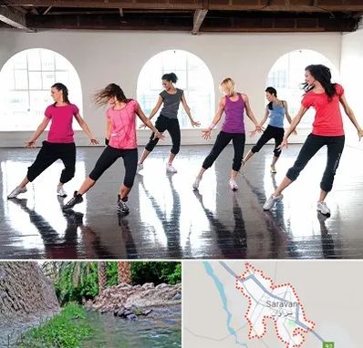 کلاس رقص اسپانیایی در سراوان