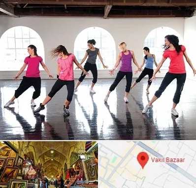 کلاس رقص اسپانیایی در بازار وکیل شیراز