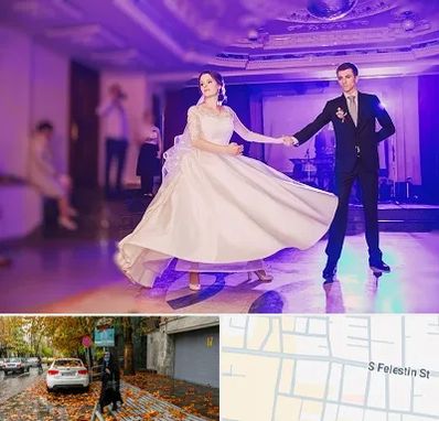 کلاس رقص دو نفره در خیابان فلسطین