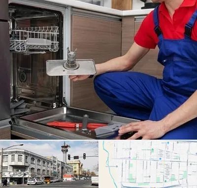 تعمیر ماشین ظرفشویی در 17شهریور