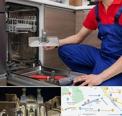 تعمیر ماشین ظرفشویی در زرگری شیراز