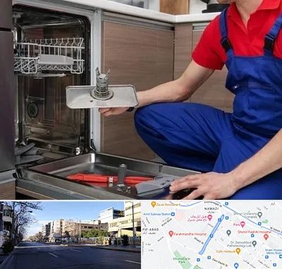 تعمیر ماشین ظرفشویی در خیابان ملاصدرا شیراز