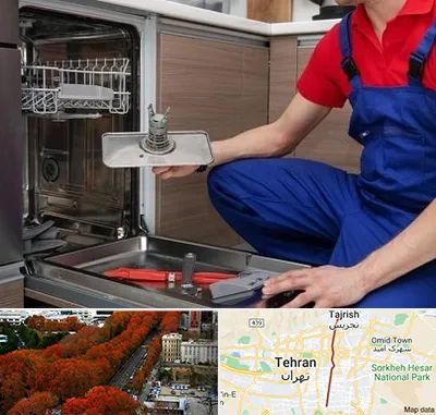تعمیر ماشین ظرفشویی در ولیعصر