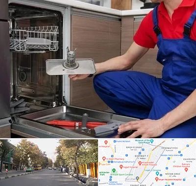 تعمیر ماشین ظرفشویی در شریعتی