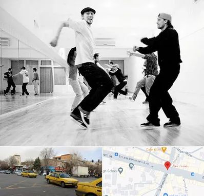 کلاس رقص آقایان در شهناز تبریز