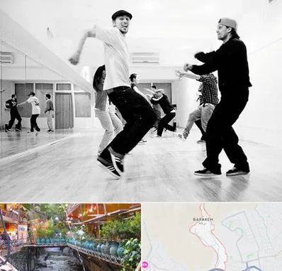 کلاس رقص آقایان در درکه