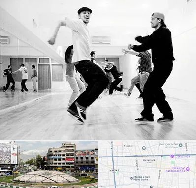 کلاس رقص آقایان در مرکز تهران