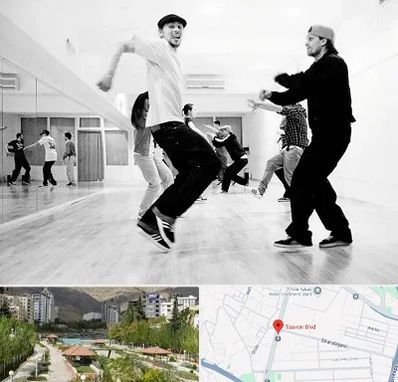 کلاس رقص آقایان در بلوار تعاون