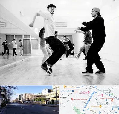 کلاس رقص آقایان در خیابان ملاصدرا شیراز