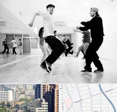 کلاس رقص آقایان در خیابان بهشتی