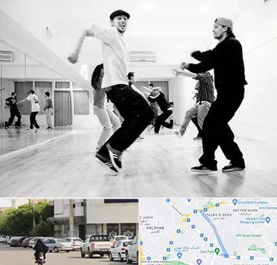 کلاس رقص آقایان در قدوسی شرقی شیراز