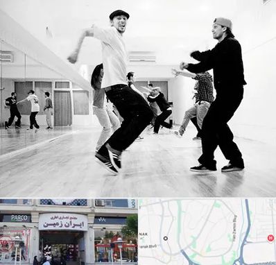 کلاس رقص آقایان در ایران زمین