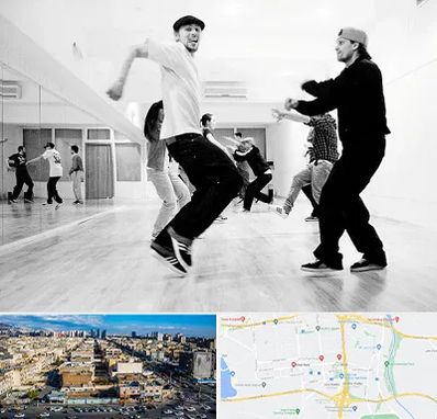 کلاس رقص آقایان در شهرک راه آهن