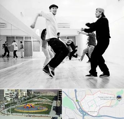 کلاس رقص آقایان در مرزداران تبریز