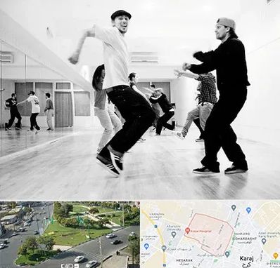 کلاس رقص آقایان در شاهین ویلا کرج