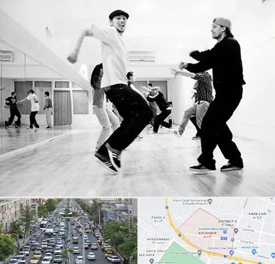 کلاس رقص آقایان در گلشهر کرج