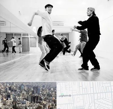 کلاس رقص آقایان در جیحون