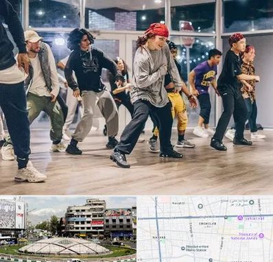 کلاس رقص هیپ هاپ در مرکز تهران