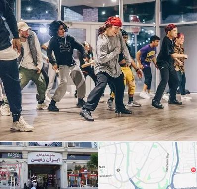 کلاس رقص هیپ هاپ در ایران زمین