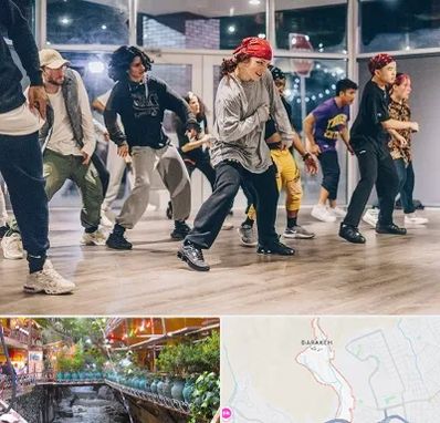 کلاس رقص هیپ هاپ در درکه