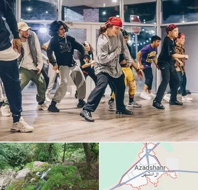 کلاس رقص هیپ هاپ در آزادشهر